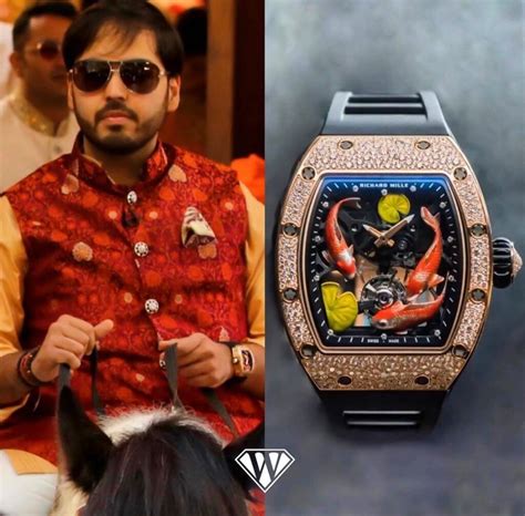 anant ambani richard mille watch price|anant ambani Richard Mille price.